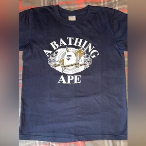 BAPE By A Bathing Ape Busy Works Short Sleeved Tee Size Medium/fits smaller